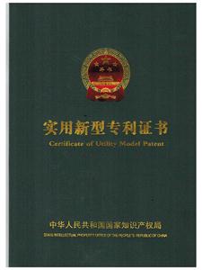 Patent Certificate (1)